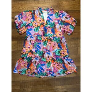 Floral Puff Sleeve Dress